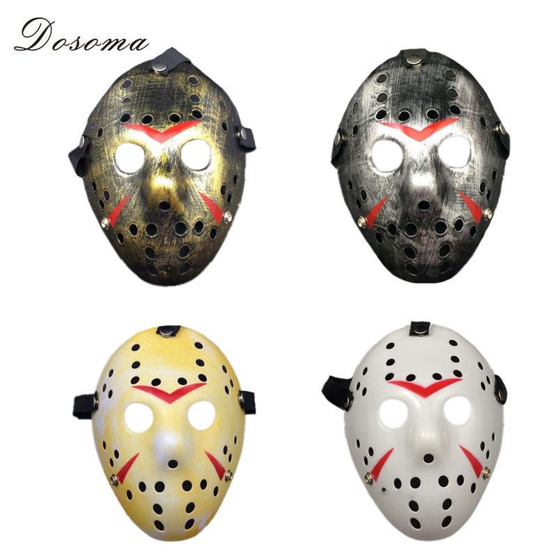 ڽ Ƽ Ƽ ҷ ũ ̽  Ű ũ  β PVC ǻ Masquerade MasqueElastic Band/Cosplay Party Vintage Halloween Masks Jason Freddy Hockey Mask Del